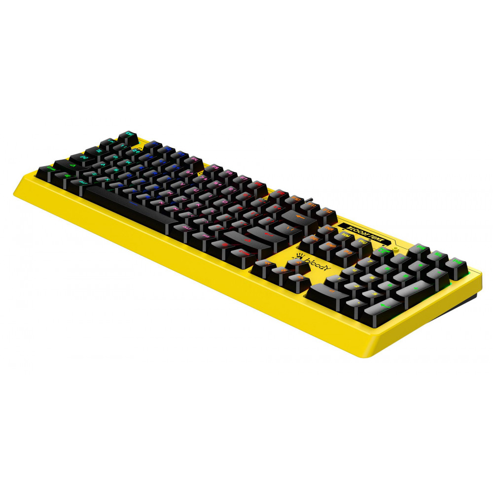 Клавиатура A4Tech B810RC ( PUNK YELLOW )