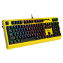 Клавиатура A4Tech B810RC ( PUNK YELLOW )