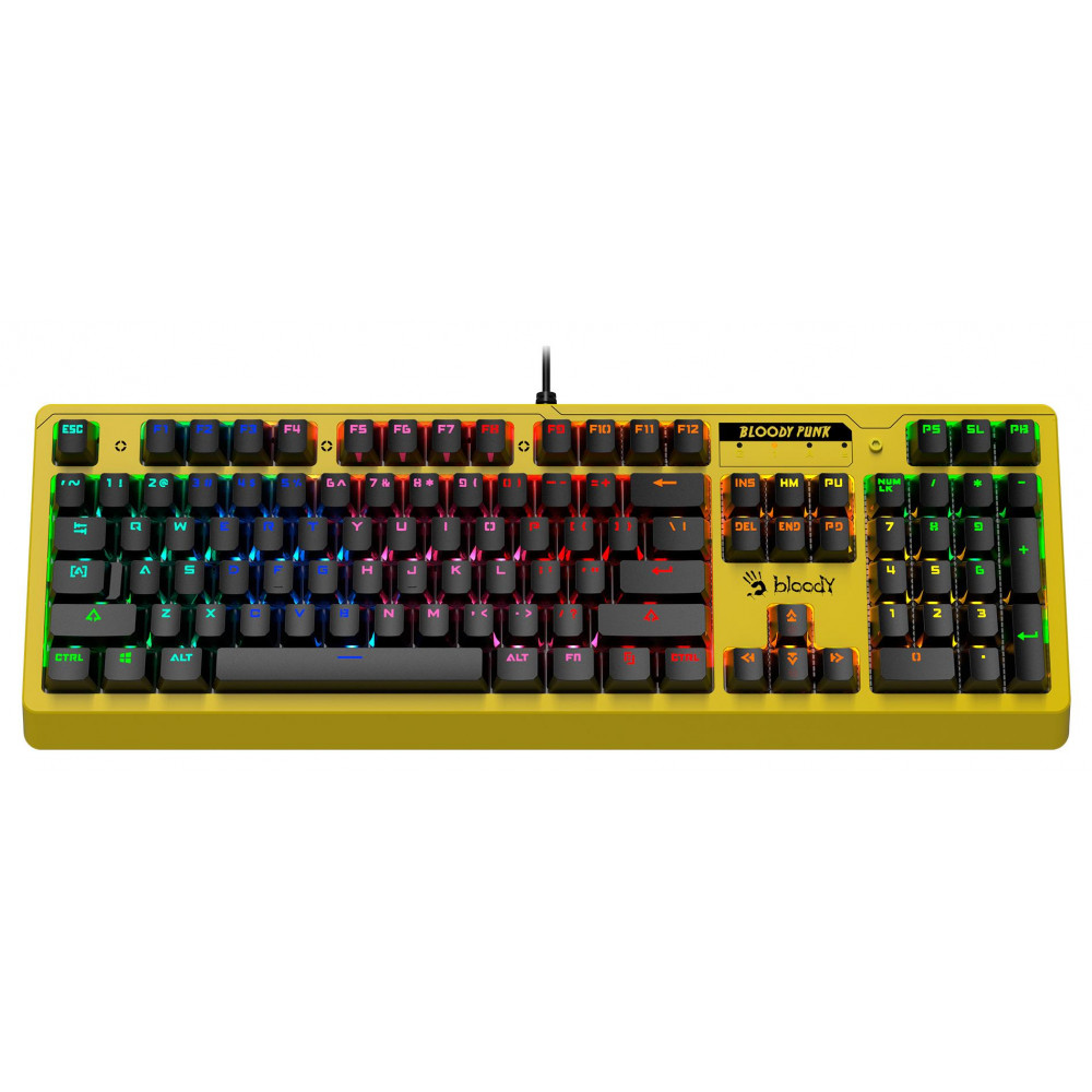 Клавиатура A4Tech B810RC ( PUNK YELLOW )