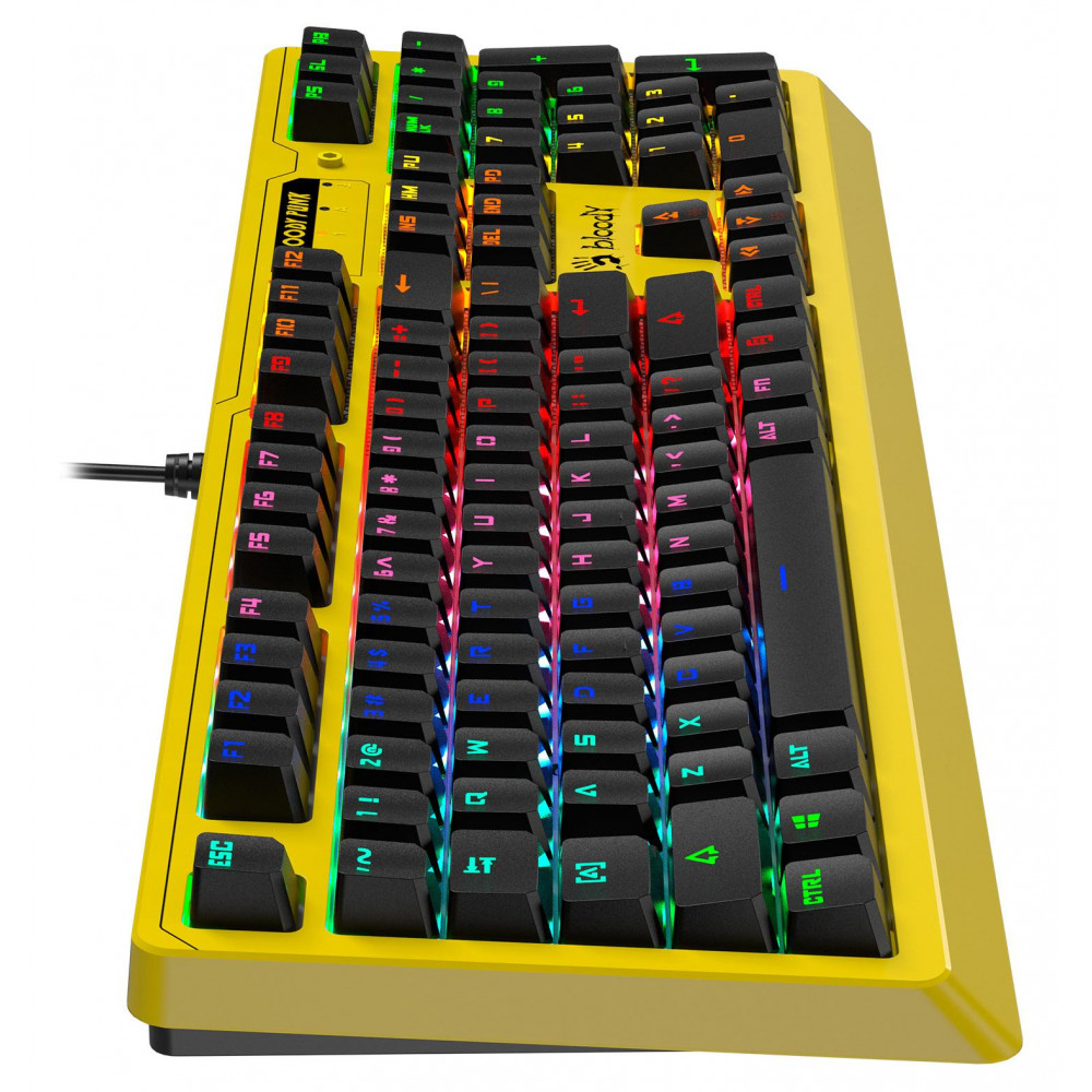 Клавиатура A4Tech B810RC ( PUNK YELLOW )
