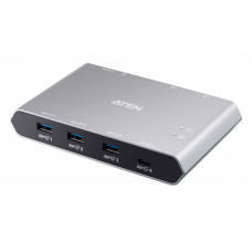 Переключатель ATEN 2-Port USB-C Gen 2 Sharing Switch with Power Pass-through
