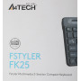 Клавиатура A4Tech FK25 BLACK