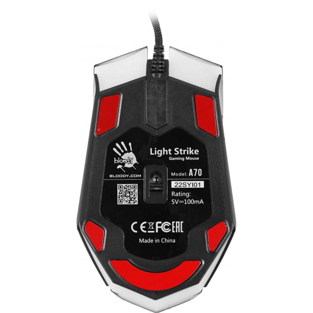 Мышь A4Tech A70 MATTE BLACK