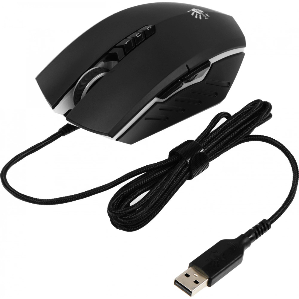 Мышь A4Tech A70 MATTE BLACK
