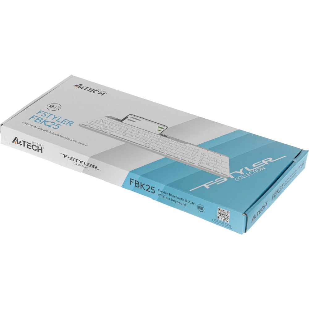 Клавиатура A4Tech FBK25 WHITE