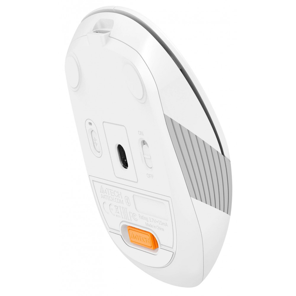 Мышь A4Tech FB10C GRAYISH WHITE