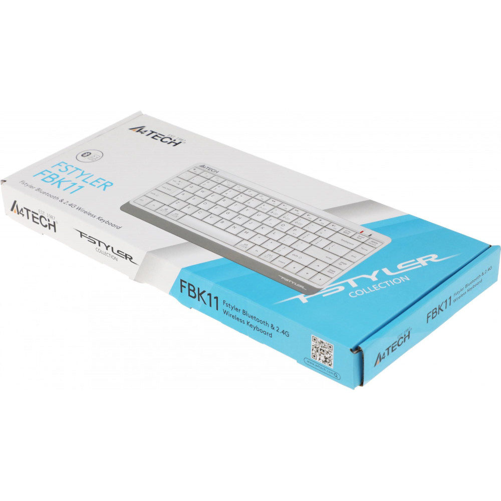 Клавиатура A4Tech FBK11 WHITE