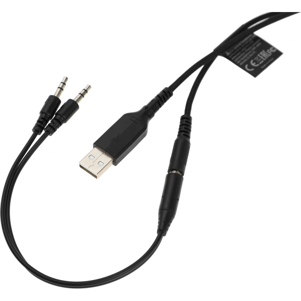 Наушники с микрофоном A4Tech G200 AUX3.5-4PIN +USB