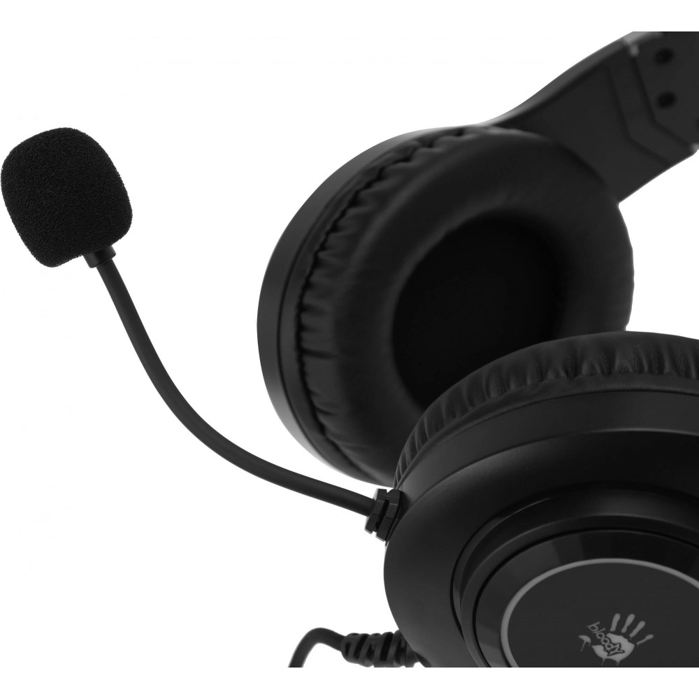 Наушники с микрофоном A4Tech G220S USB BLACK