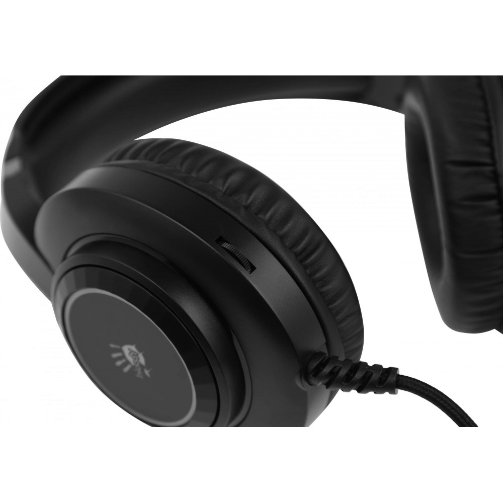 Наушники с микрофоном A4Tech G220S USB BLACK