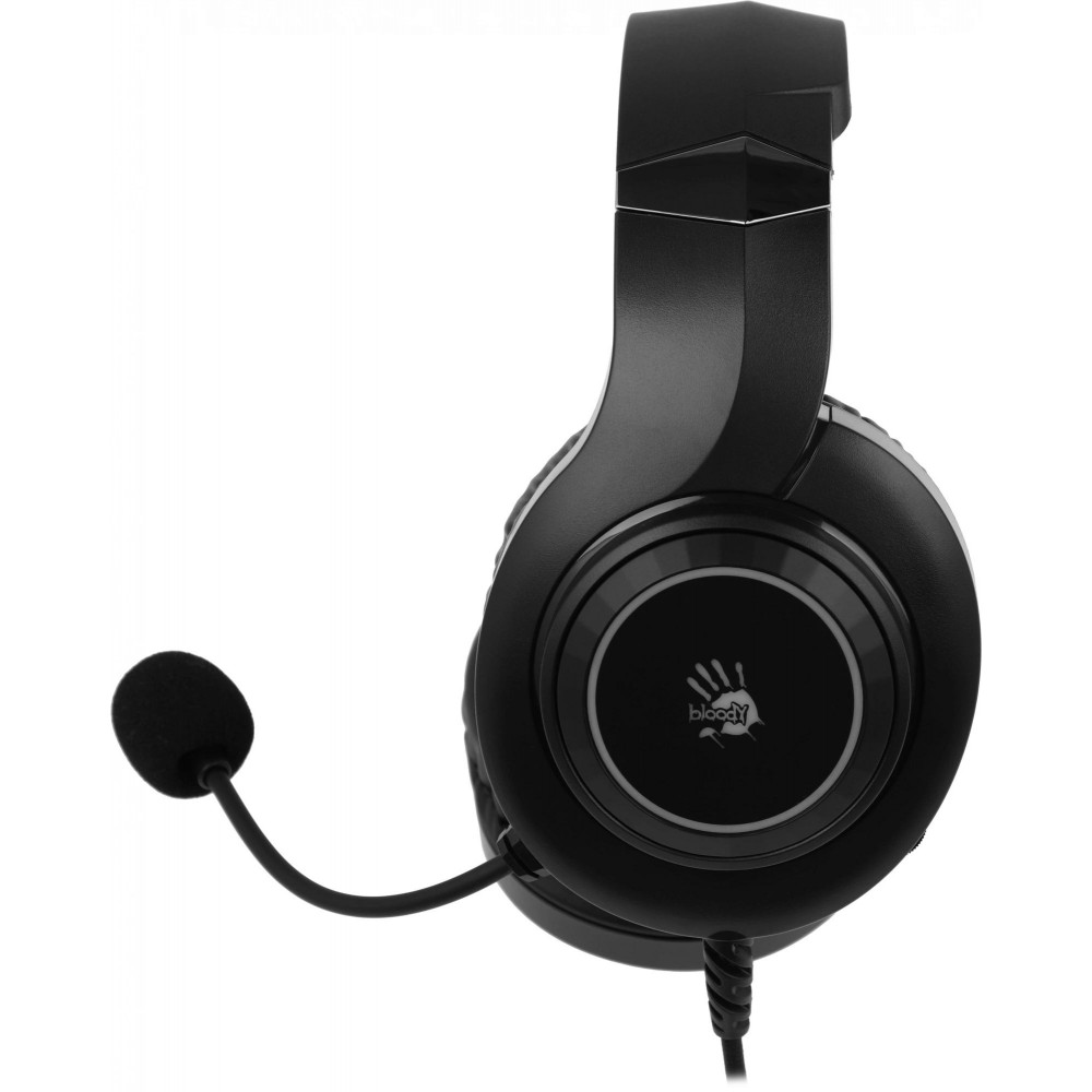 Наушники с микрофоном A4Tech G220S USB BLACK