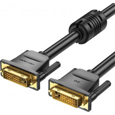 Кабель Vention DVI-D Dual link 25M25M с ферритовым фильтром - 2м. Vention Кабель DVI-D(m)DVI-D(m) - 2 м (EAABH)