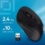 Мышь Oklick 677MW черный оптическая 1600dpi беспров. USB 6but (1520859) Oklick 1520859