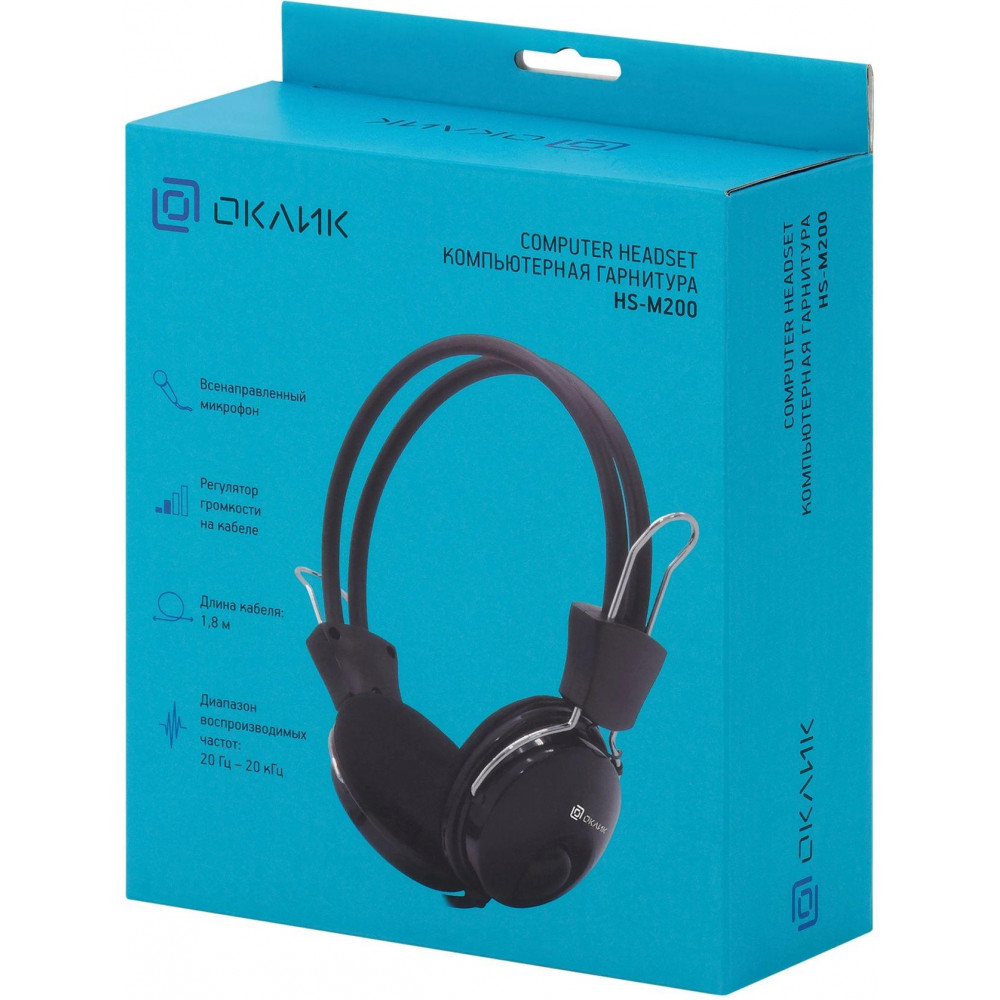 Наушники с микрофоном Oklick 1532011