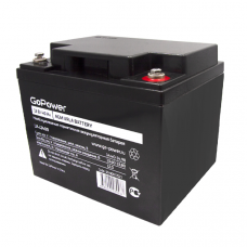 Аккумулятор свинцово-кислотный GoPower LA-12400 12V 40Ah GoPower LA-12400 (12V  40Ah)