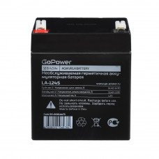 Аккумулятор свинцово-кислотный GoPower LA-1245 12V 4.5Ah (110) GoPower LA-1245 (12V  4.5Ah)