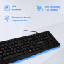 Клавиатура Oklick 145M черный USB (1659983) Oklick 1659983