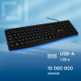 Клавиатура Oklick 145M черный USB (1659983) Oklick 1659983