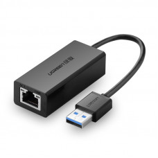 Сетевой адаптер Adapter UGREEN CR111 USB 3.0 A To Gigabit Ethernet Adapter, Black