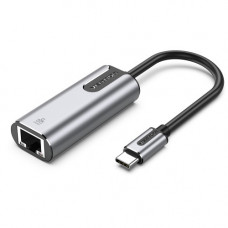 Сетевой адаптер Vention USB-C M Gigabit Ethernet RJ45 F Vention USB-C M Gigabit Ethernet RJ45 F