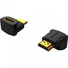 Адаптер-переходник Vention HDMI v2.0 19M19F угол 270 Vention Адаптер-переходник HDMI v2.0 19M19F угол 270 (AINB0)