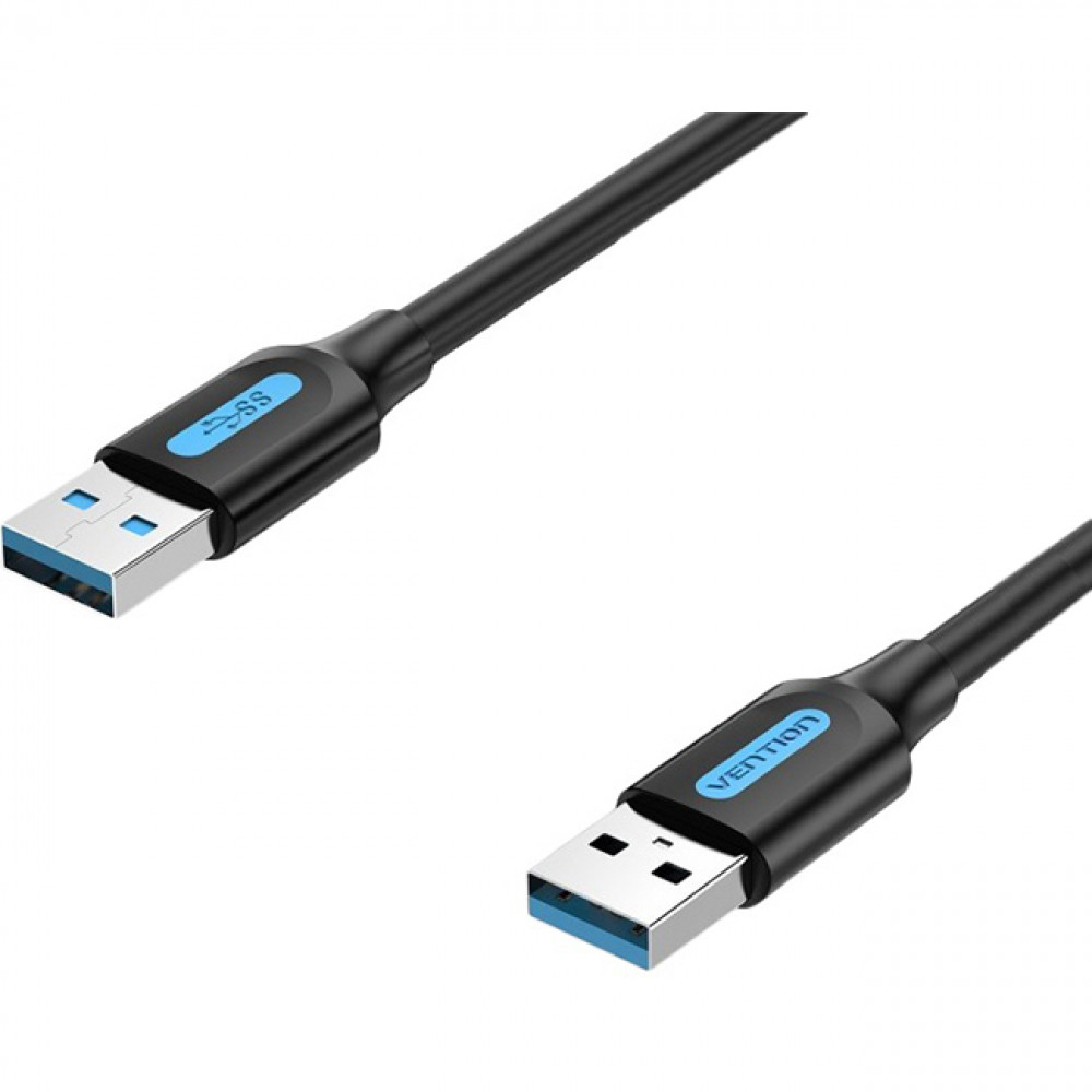 Кабель Vention USB 3.0 AMAM - 1.5м Vention Кабель USB 3.0 AMAM - 1.5 м (CONBG)