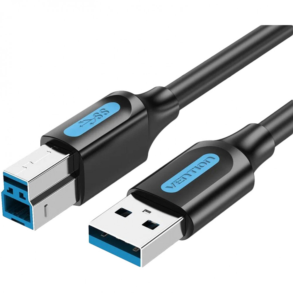 Кабель Vention USB 3.0 AMBM  - 1.5м Vention Кабель USB 3.0 AMBM - 1.5 м (COOBG)