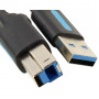 Кабель Vention USB 3.0 AMBM  - 1.5м Vention Кабель USB 3.0 AMBM - 1.5 м (COOBG)
