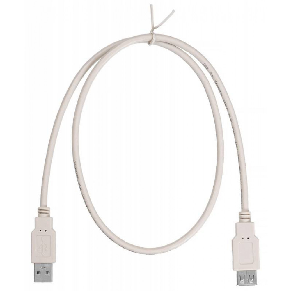 Кабель Buro удлинитель USB2.0 USB2.0 AM AF 0,75M A m /A f   0.75м 
