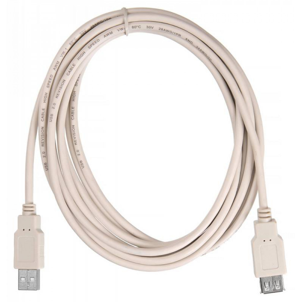 Кабель Buro удлинитель USB2.0 BURO USB A  m     USB A  f  3м  usb2.0 am/af 3 
