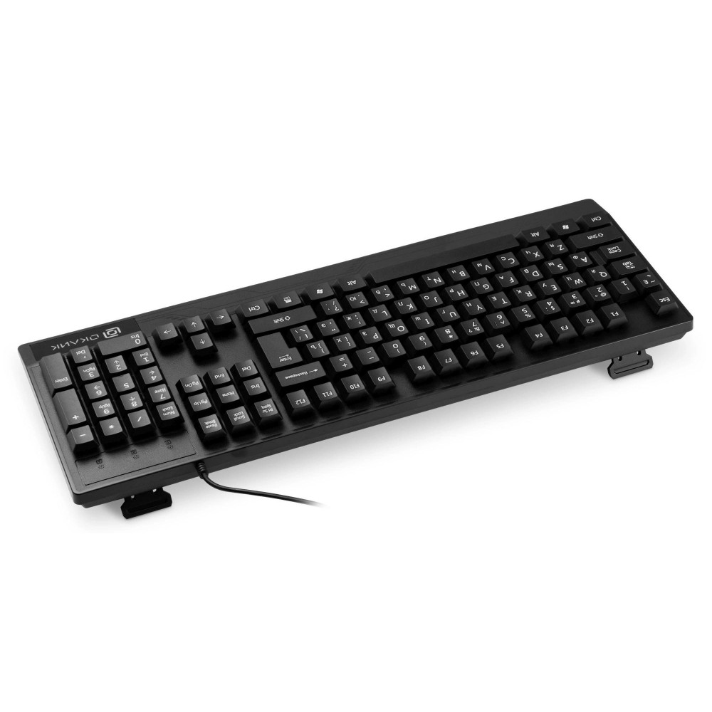 Клавиатура Oklick 115M черный USB (подставка для запястий) (1678098) Oklick 1678098