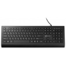 Клавиатура Oklick 155M черный USB slim (подставка для запястий) (1678057) Oklick 1678057