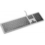 Клавиатура Oklick 890S серыйчерный USB slim Multimedia (1784239) Oklick 1784239