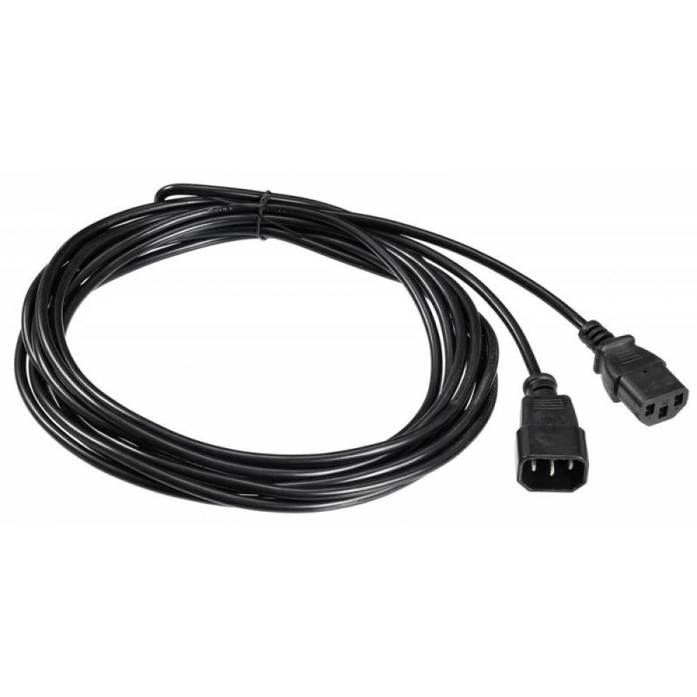 Кабель Buro удлинитель питания AN23 1008 5 IEC320 C13/IEC320 C14 5м
