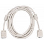 Кабель Buro VGA BURO CAB016S 5M VGA HD15 m VGA HD15 m ферритовый фильтр 5м