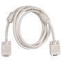 Кабель Buro удлинитель VGA BURO CAB015S 06 VGA HD15  m     VGA HD15  f  ферритовый фильтр  1.8м
