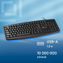 Клавиатура Oklick 105M черный USB (1678092) Oklick 1678092