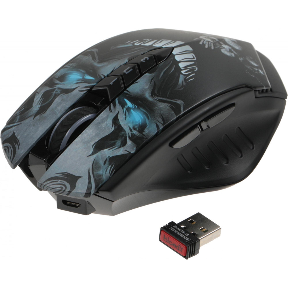 Мышь A4Tech R80 PLUS (SKULL)