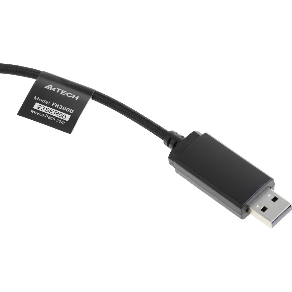 Наушники с микрофоном A4Tech FH300U BLACK