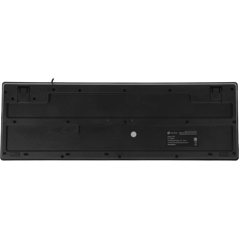 Клавиатура Oklick 95M черный USB (1788106) Oklick 1788106