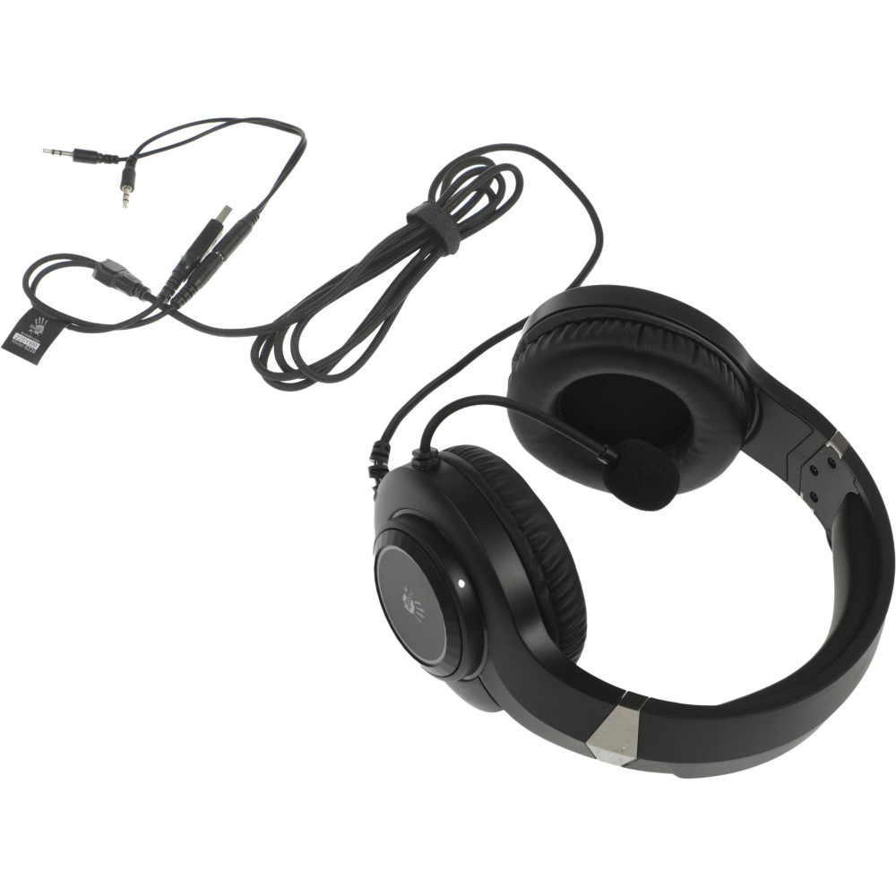 Наушники с микрофоном A4Tech G220 AUX3.5-4PIN + USB