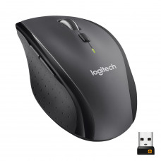 Мышь беспроводная Logitech M705 серый/черный, 1000 dpi, радиоканал, USB, кнопки - 6