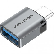 Адаптер-переходник Vention OTG USB Type C M USB 3.0 AF Vention Адаптер-переходник USB 3.0 Type-C MUSB 3.0 Type-AF (CDQH0)