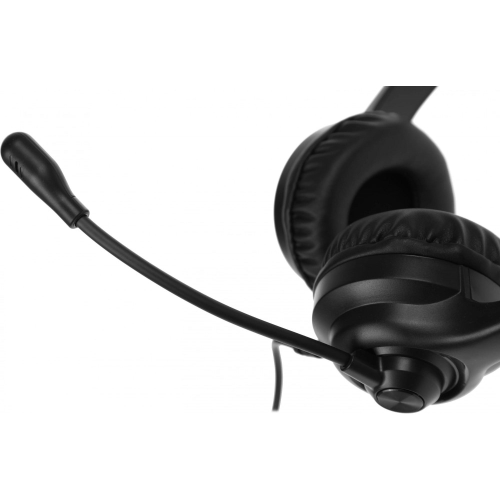 Наушники с микрофоном A4Tech HU-8 черный 2м накладные USB A4Tech HU-8