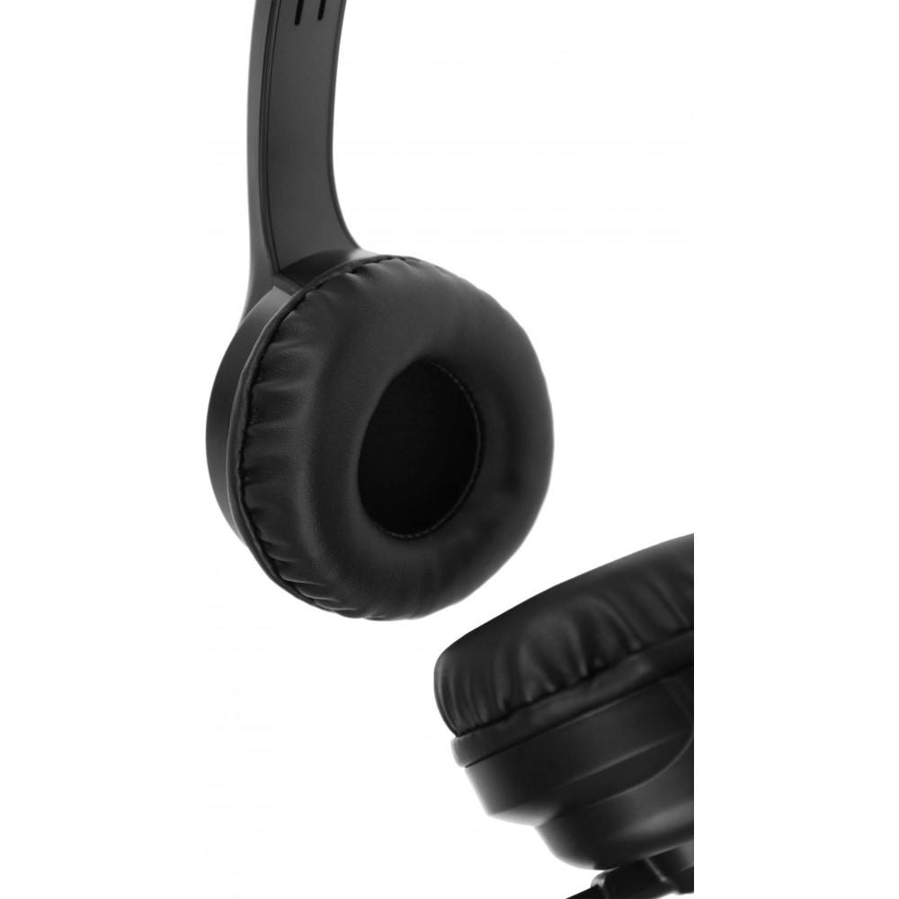 Наушники с микрофоном A4Tech HU-8 черный 2м накладные USB A4Tech HU-8