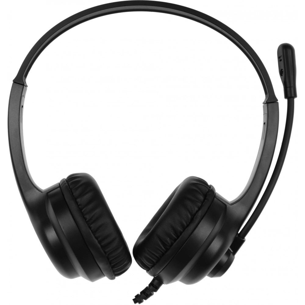 Наушники с микрофоном A4Tech HU-8 черный 2м накладные USB A4Tech HU-8