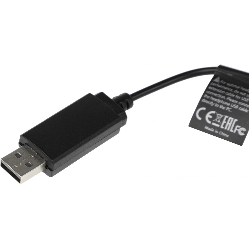 Наушники с микрофоном A4Tech HU-8 черный 2м накладные USB A4Tech HU-8