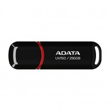 Флешка USB ADATA UV150 (AUV150-256G-RBK), 256 Gb, USB 3.0, R/W 100/30, черный