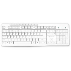 Клавиатура Oklick K225W белый USB беспроводная Multimedia (1875235) Oklick 1875235