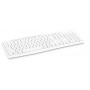 Клавиатура Oklick K225W белый USB беспроводная Multimedia (1875235) Oklick 1875235